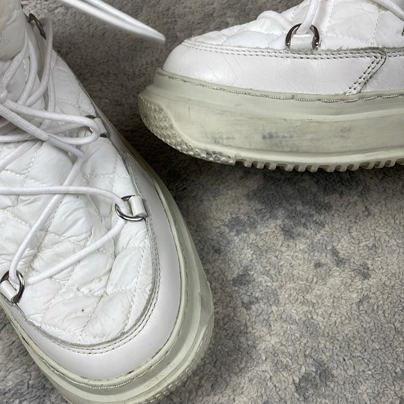 Pajar Canada Gravita Platform Snow Boot White Ice Quilted Warm Sz 9.5 - Picture 16 of 16